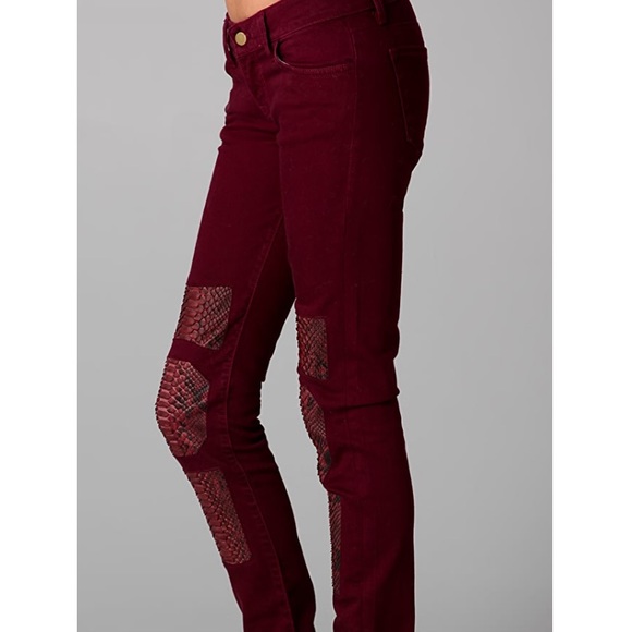 Python Rebecca Minkoff AUTHENTIC Jessica Jeans - Picture 4 of 8